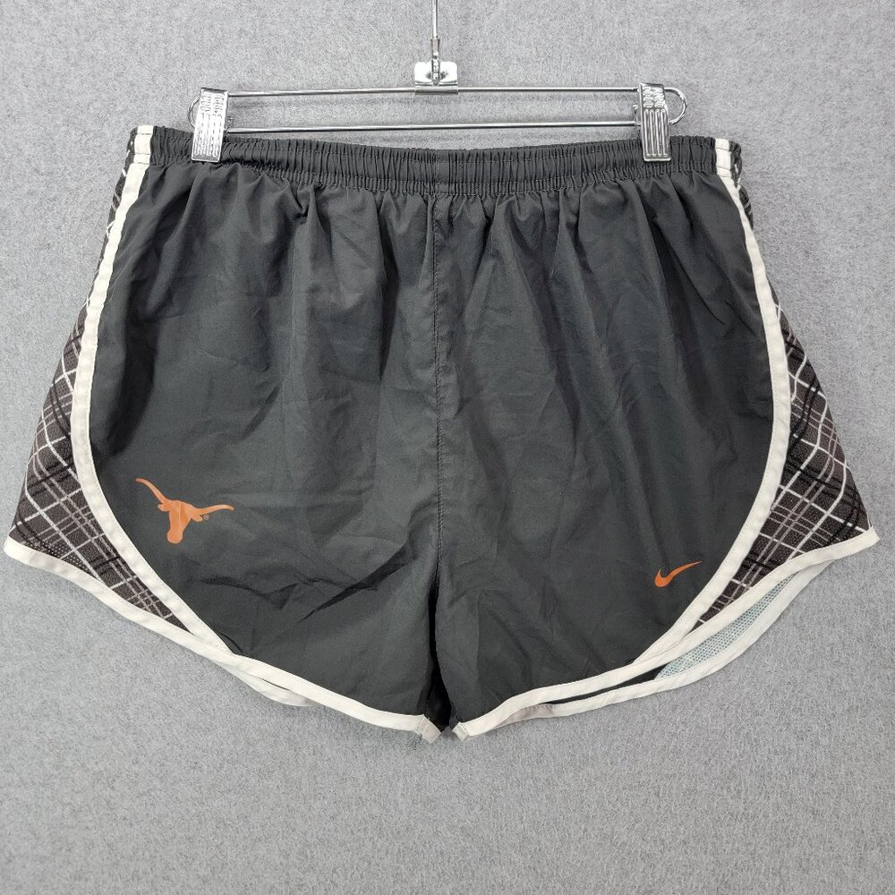 nike texas longhorns shorts womens large U.T running gym outdoors activewear